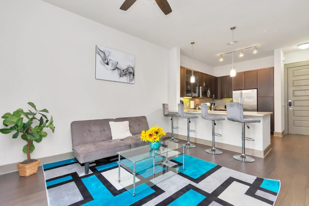 U1 Penthouse Downtown Houston Rental Car Available Apt 1Br 1Bth Gym Sleep Good Luaran gambar