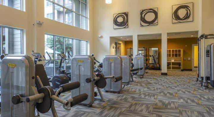 U1 Penthouse Downtown Houston Rental Car Available Apt 1Br 1Bth Gym Sleep Good Luaran gambar